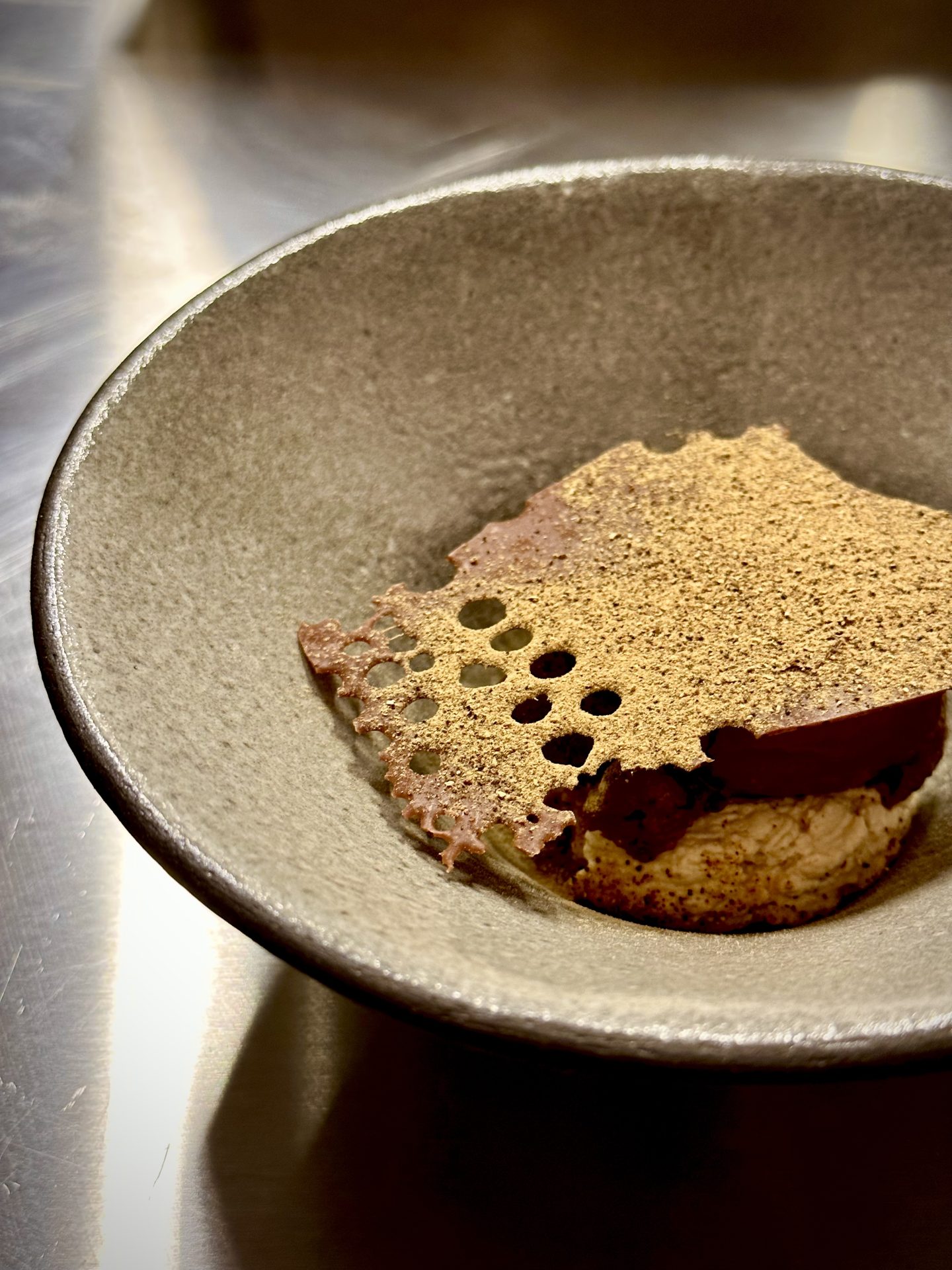 Cremeux de ciocolata si hribi de padure