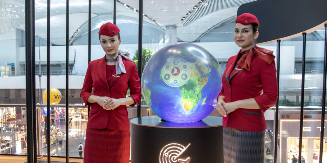 Turkish Airlines Introduces Flight Tracker Digital Globe