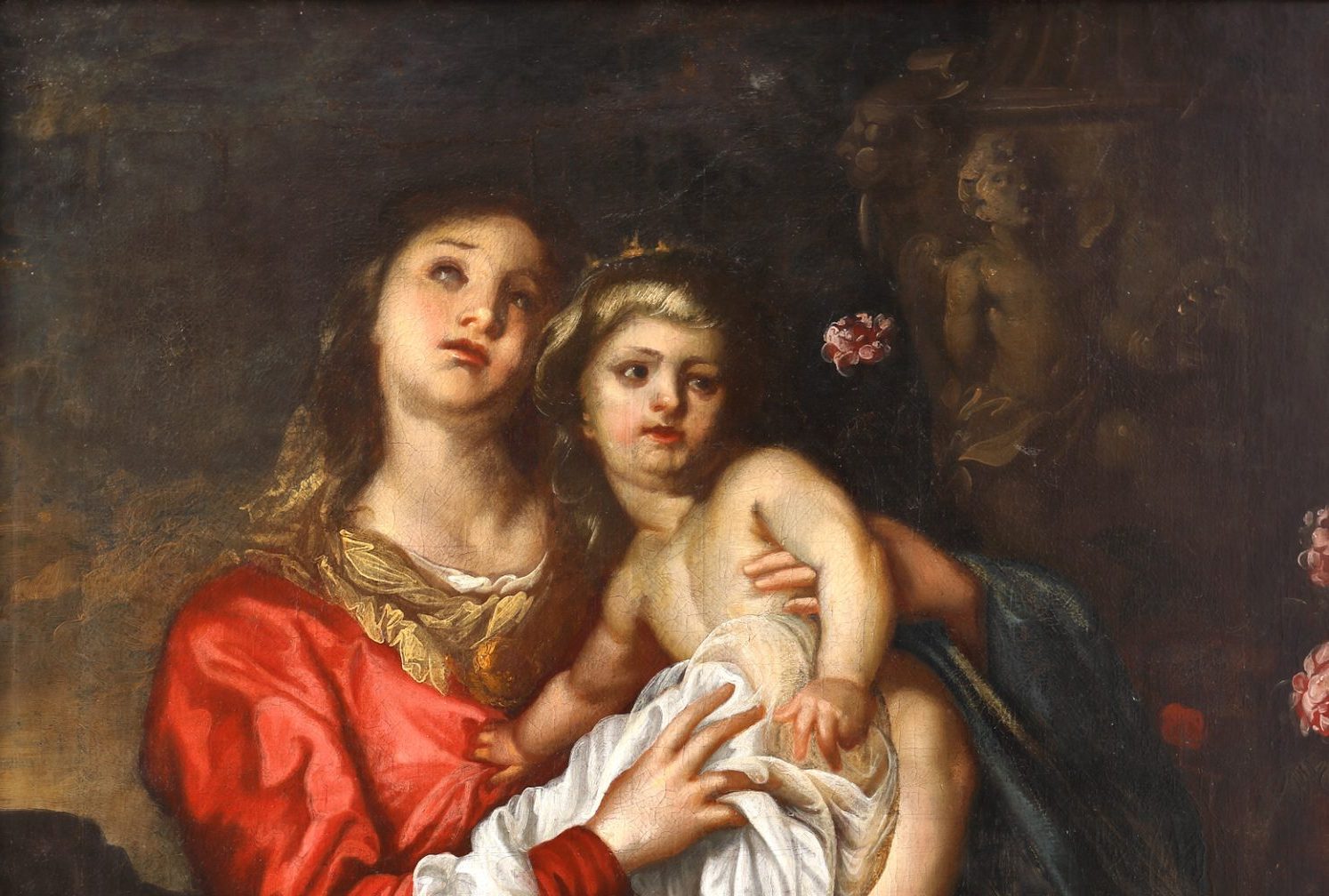 Madona cu pruncul Adrian de Bie e1696494603220