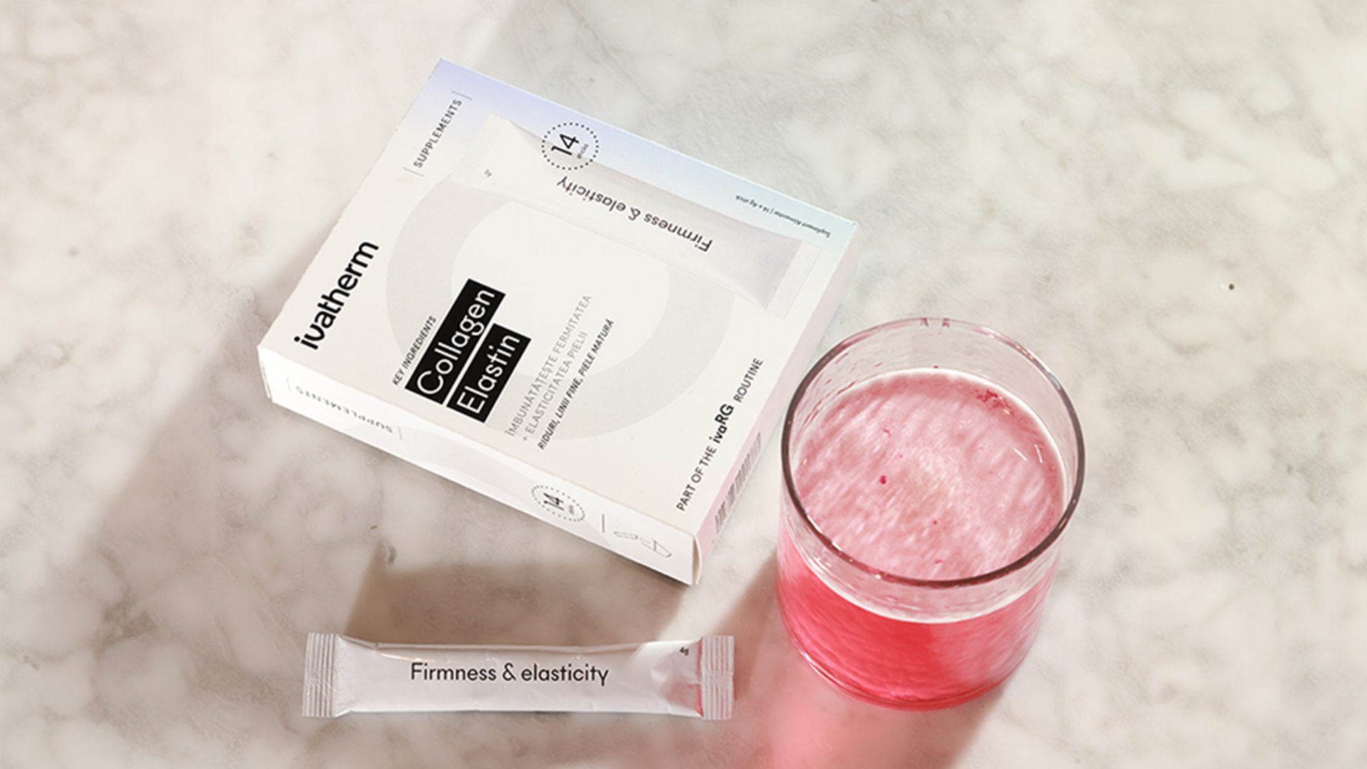 Vizual produs Collagen Elastin supliment alimentar Ivatherm