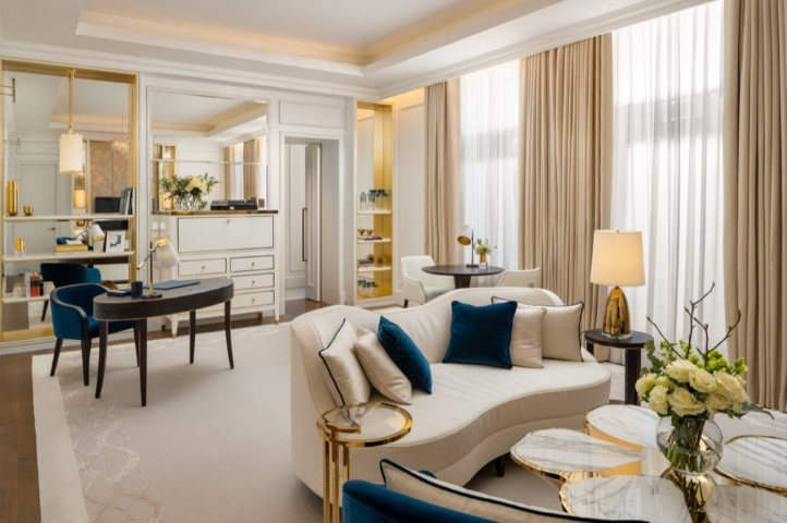CorinthiaBucharest Jan2025 GrandDeluxeSuite Livingroom Copy