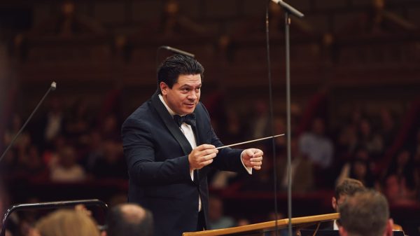 Cristian Macelaru. Masterclass Final. Concursul Enescu. foto Alex Damian