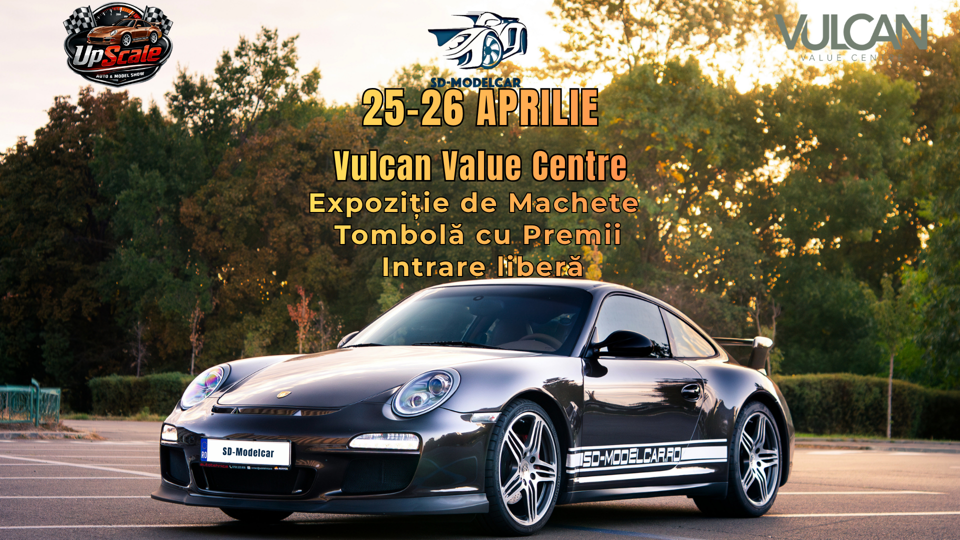 Vulcan Value Centre Expozitie auto Upscale SD Modelcar